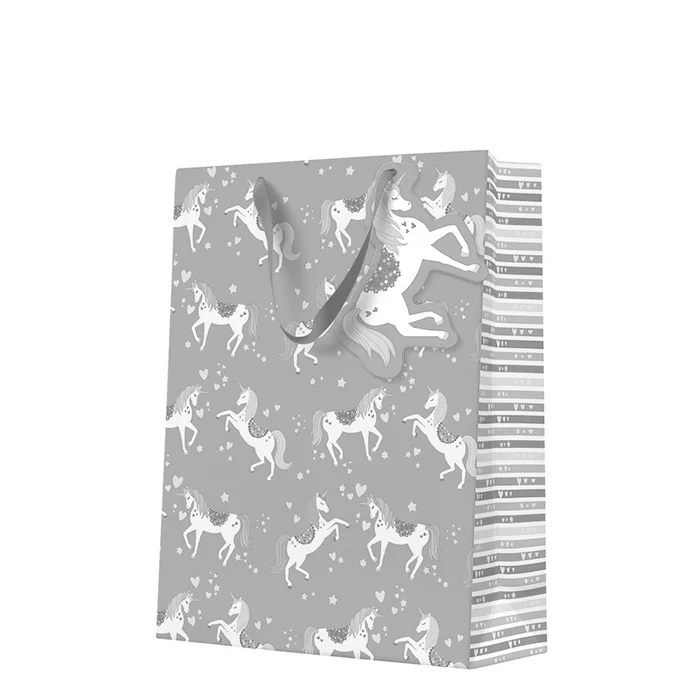 Hauptproduktbild Dárková taška UNICORN PATTERN, velká 30x41x12 cm