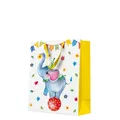 Geschenktasche groß - Circus Elephant 26,5x13x33,5 cm