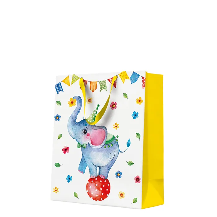 Hauptproduktbild Dárková taška velká - Circus Elephant 26,5x13x33,5 cm