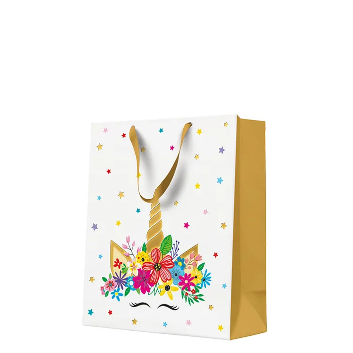 Hauptproduktbild Dárková taška velká - Unicorn Party 26,5x13x33,5 cm