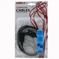 Datenkabel seriell RS-232, 9 pin M- 9 pin F, 2m, verlängerbar, grau, Logo, Blister