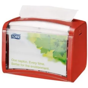 TORK Xpressnap Tischspender für Papierservietten N4 rot [1 Stk.]