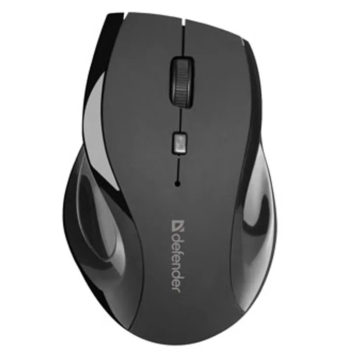 Hauptproduktbild Defender Myš Accura MM-295, 1600DPI, 2.4 [GHz], optická, 6tl., 1 kolečko, bezdrátová, čer