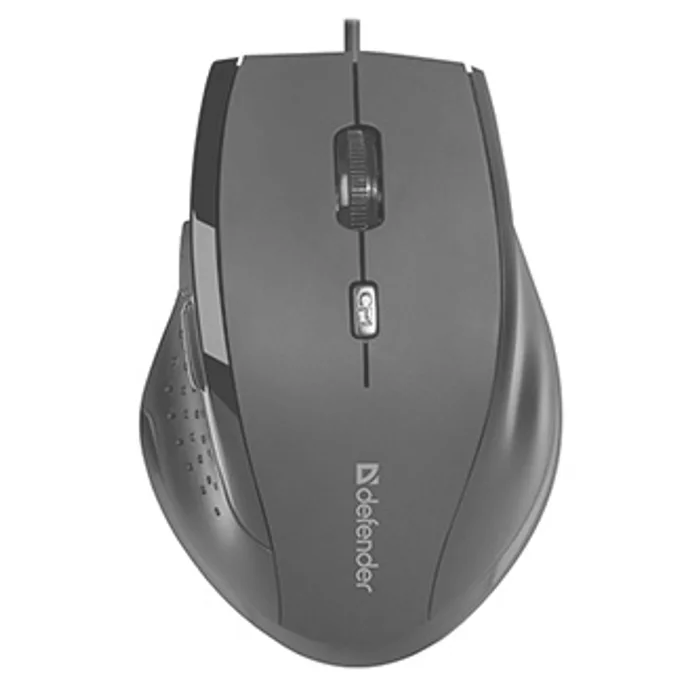 Hauptproduktbild Defender Myš Accura MM-362, 1600DPI, optická, 6tl., 1 kolečko, drátová USB, černá, kancel