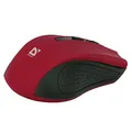 Defender Maus Accura MM-935, 1600DPI, 2.4 [GHz], optisch, 4Tas., schnurlos, rot, 2 Stk AAA, Nano-Empfänger, Reichweite 10m