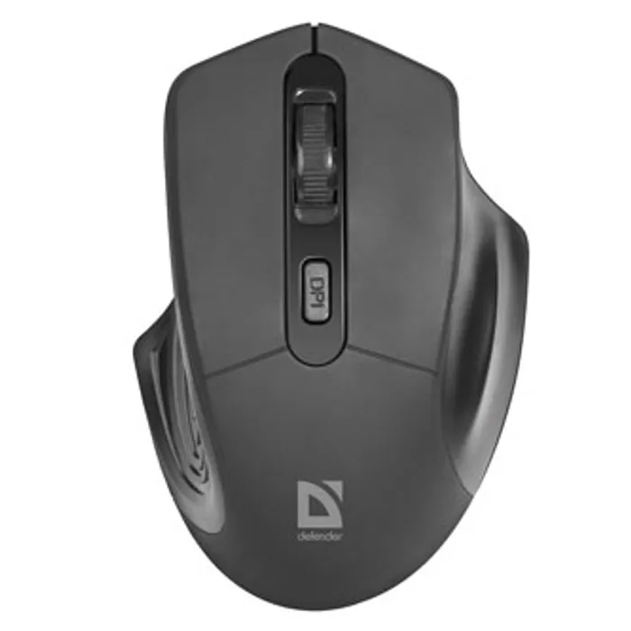 Hauptproduktbild Defender Myš Datum MB-345, 1600DPI, 2.4 [GHz], optická, 4tl., 1 kolečko, bezdrátová, čern