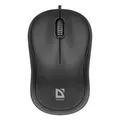 Defender Maus Patch MS-759, 1000DPI, optisch, 3Tas., USB verdrahtet, schwarz, fürs Büro, kompakt
