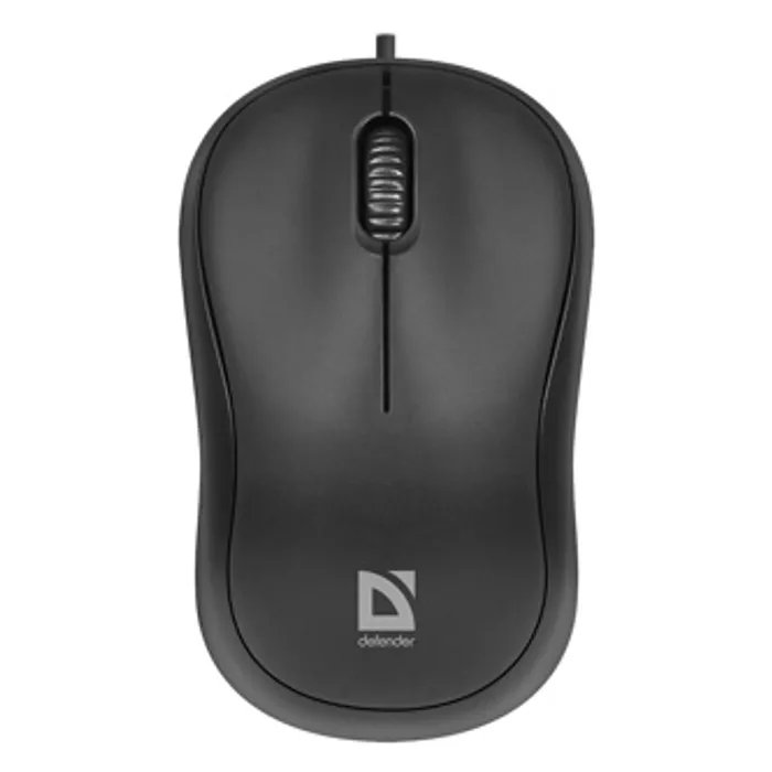 Hauptproduktbild Defender Myš Patch MS-759, 1000DPI, optická, 3tl., 1 kolečko, drátová USB, černá, kancelá