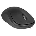 Defender Maus Patch MS-759, 1000DPI, optisch, 3Tas., USB verdrahtet, schwarz, fürs Büro, kompakt
