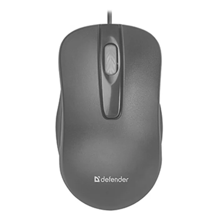 Hauptproduktbild Defender Myš Point MM-756, 1000DPI, optická, 3tl., 1 kolečko, drátová USB, černá, kancelá
