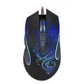 Weiteres Produktbild Defender Maus Venom GM-640L, 3200DPI, optisch, 8Tas., USB verdrahtet, schwarz, Game, unterbeleuchtet