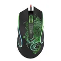 Defender Maus Venom GM-640L, 3200DPI, optisch, 8Tas., USB verdrahtet, schwarz, Game, unterbeleuchtet