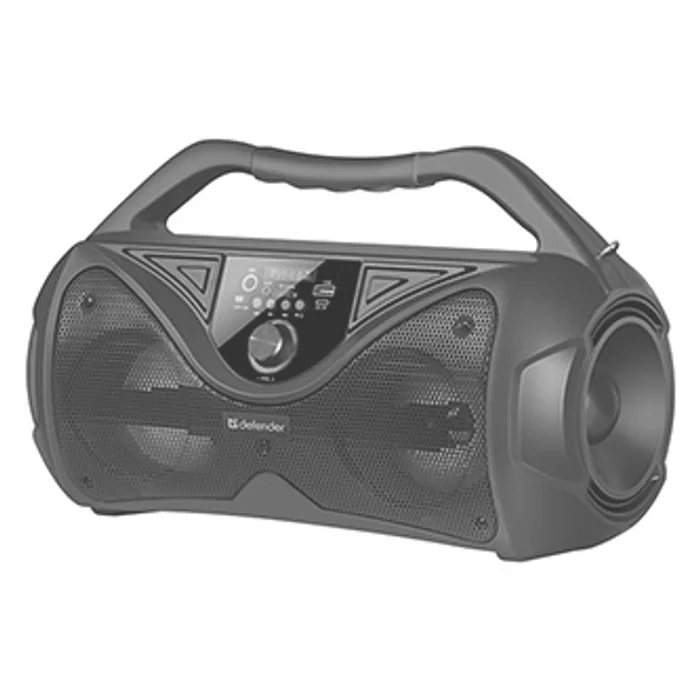 Hauptproduktbild Defender reproduktor G108, Li-Ion, 2.0, 20W, černý, regulace hlasitosti, LED podsvícení,