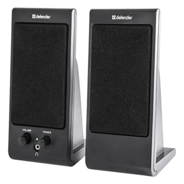 Hauptproduktbild Defender reproduktory SPK-170, 2.0, 4W, černé, regulace hlasitosti, magneticky stíněné po