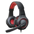 Defender Maus-Set Devourer MHP-006, 3200DPI, optisch, 6Tas., USB verdrahtet, schwarz, mit Gaming-Kopfhörer und Pad, unterbeleuchte
