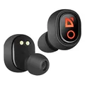 Weiteres Produktbild Defender Twins 639, Kophörer mit Mikrofon, ohne Lautstärkeregelung, schwarz, Earphones, bluetooth