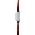 Defender Warhead G-120, Spielkopfhörer mit Mikrofon, Lautstärkeregelung, weiss-rot, 2x 3.5 mm jack