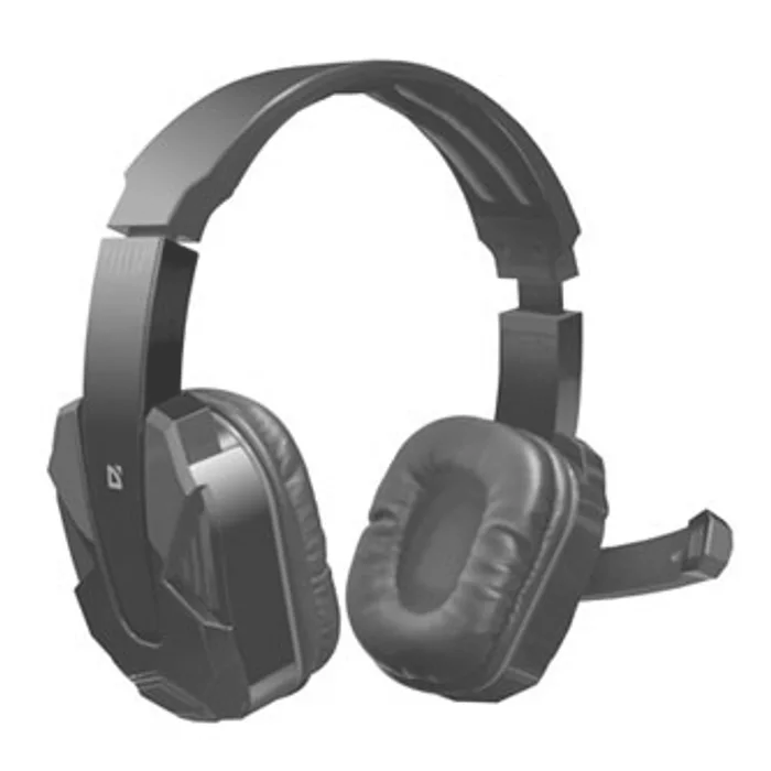 Hauptproduktbild Defender Warhead G-260, sluchátka s mikrofonem, ovládání hlasitosti, černo-červená, herní