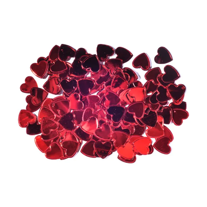 Hauptproduktbild Dekorace srdce červené 15 mm/14 g