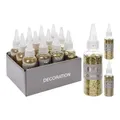 Dekorative Glitzer 40g - Gold, Mix