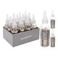 Dekorative Glitzer 40g - Champagner, Mischung