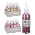 Dekorative Glitzer 40g - Rosa