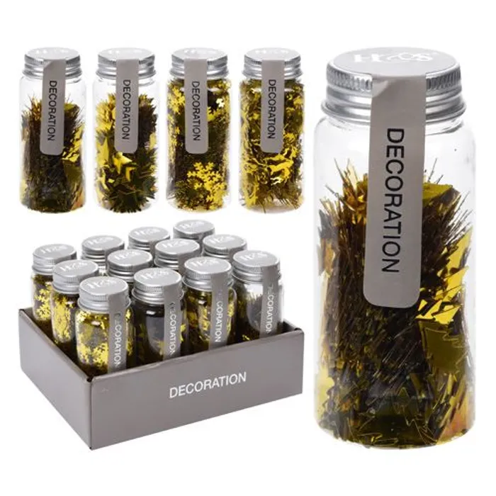 Hauptproduktbild Dekorační konfety 40g - zlaté, mix