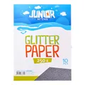 Weiteres Produktbild Dekorpapier A4 10 Stück schwarz glitzernd 250 g