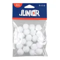 Weiteres Produktbild Dekorative Pompons 2 cm weiß - Set 20 Stk