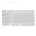 Weiteres Produktbild Deko-Tortenspitze (PAP) eckig weiß 46 x 36 cm [100 St.]