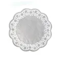 Weiteres Produktbild Deko-Tortenspitze (PAP) rund weiß durchmesser 28cm [100 St.]