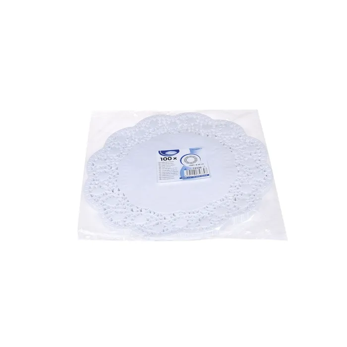 Hauptproduktbild Dekorativní krajky kulaté průměr 30 cm [100 ks]