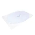 Weiteres Produktbild Deko-Spitze (PAP) oval weiß 50 x 37 cm [100 St.]
