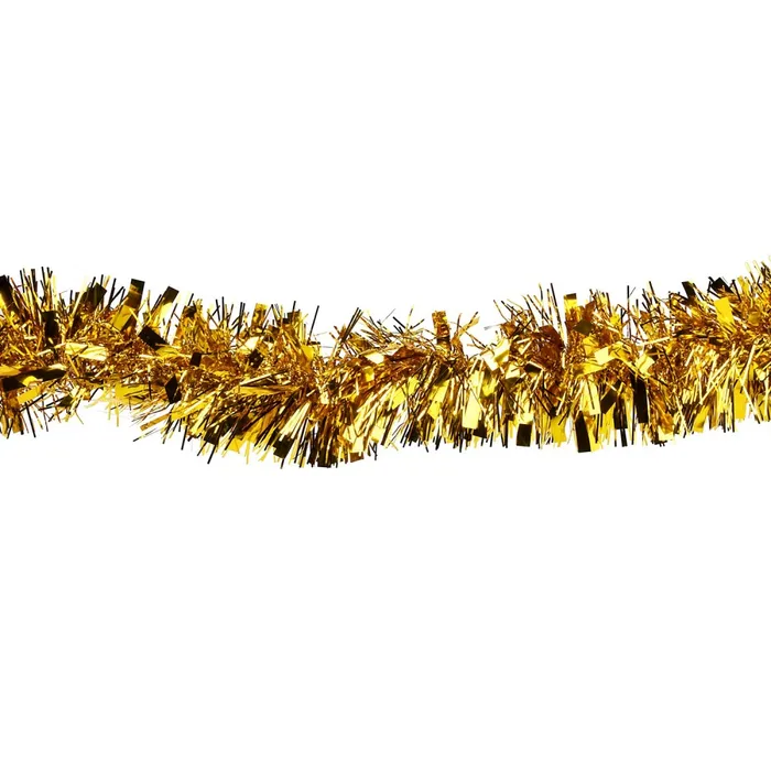 Hauptproduktbild Dekorativní řetěz (PET) zlatý průměr 11cm x 2m [1 ks]