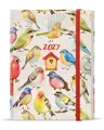 Täglicher Terminkalender - Adam - Lamino - B6 - Vögel