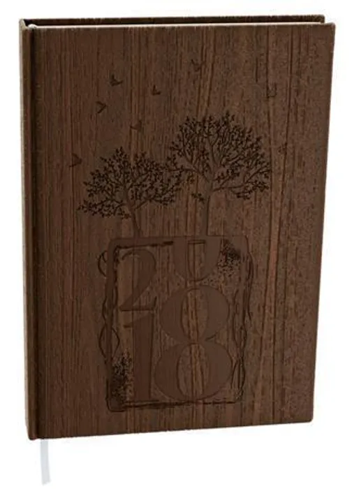 Hauptproduktbild Denní diář "Ctirad s výsekem", wood, A5, hnědá, Strom (CZ), BALOUŠEK