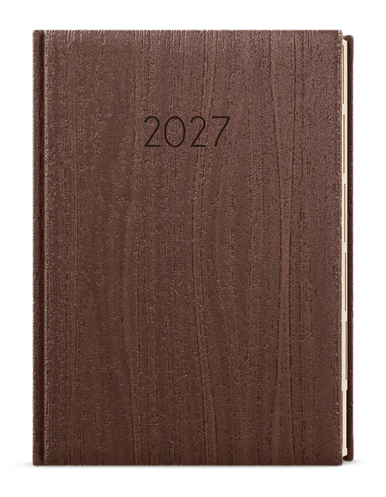 Hauptproduktbild Denní diář - Ctirad s výsekem - Wood - A5 - hnědá