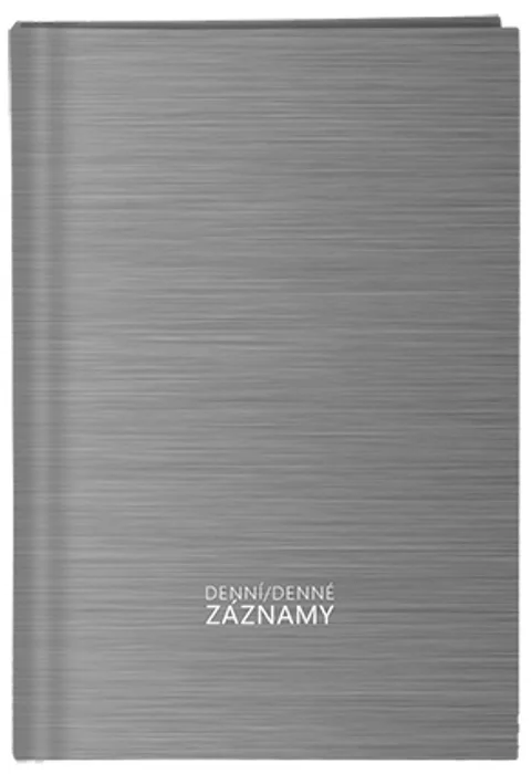 Hauptproduktbild Denní záznamy - A4 - lamino - Šedý
