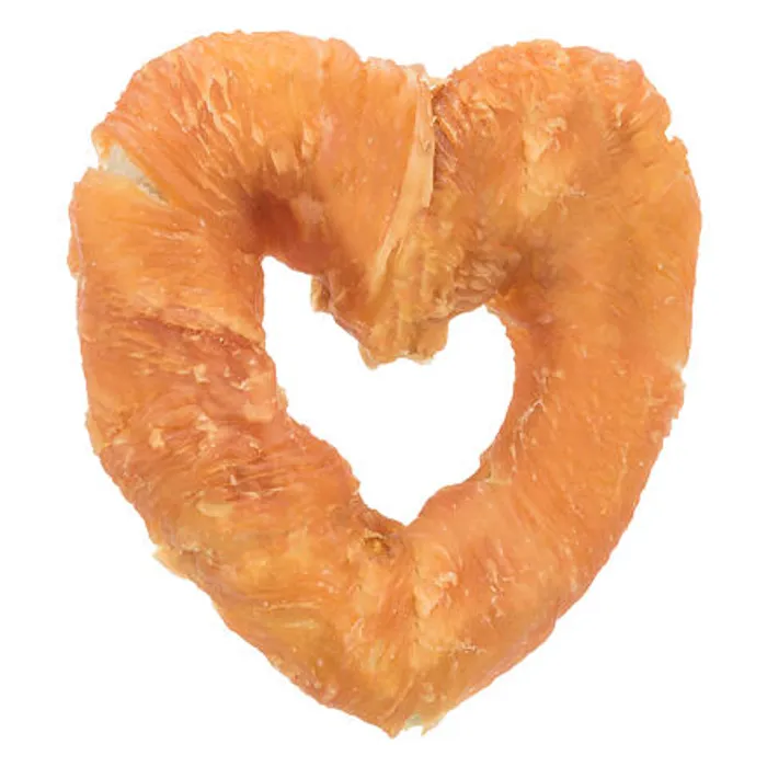 Hauptproduktbild Denta Fun Chicken Heart, srdce z buvolí kůže omotané kuřecím masem 70 g