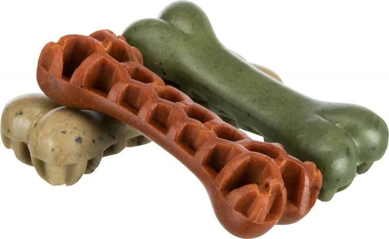 Hauptproduktbild Denta Fun Veggie Honey Comb Bone , kostička s mořskou řasou 12 cm, 58g