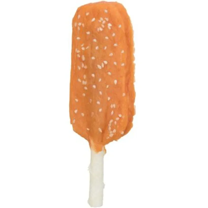 Hauptproduktbild DentaFun Chicken Pop, kuřecí lízátko se sezamem, 12 cm/ 46 g