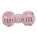 DentaFun Hantel Natur-Hartgummi, mehrfarbig 9 cm