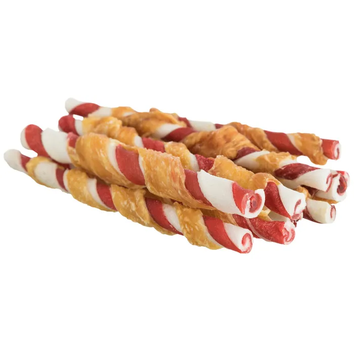Hauptproduktbild DENTAfun grilované žvýkací tyčinky s kuřecím 12 cm, 10ks/80g