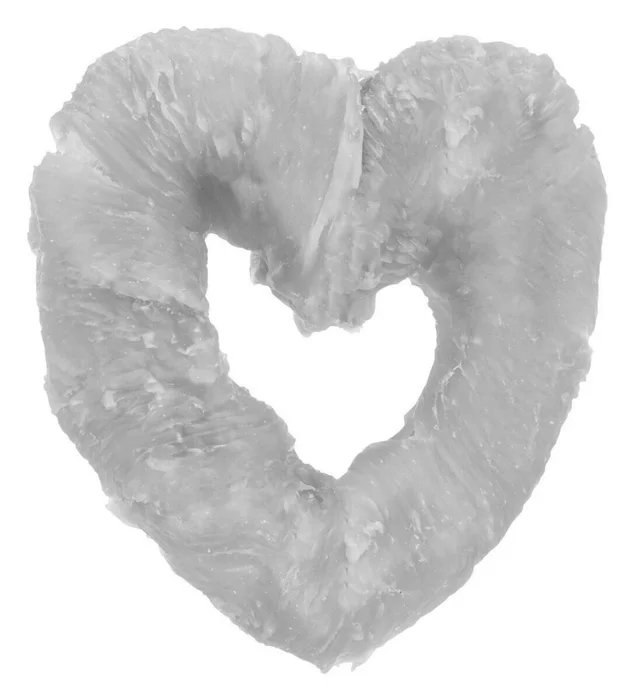 Hauptproduktbild DentaFun Heart, buvolí srdce s kuřecím masem [200 ks], 6 cm/20 g