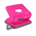 Locher 825, 2-Loch, Pink, 25 Blatt, Metall, RAPESCO