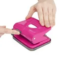 Weiteres Produktbild Locher 825, 2-Loch, Pink, 25 Blatt, Metall, RAPESCO