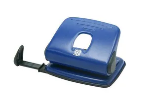 Locher, für 15 Blatt, SAX 318, blau