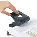 Locher, für 27 Blätter, Metall, RAPESCO 827, schwarz