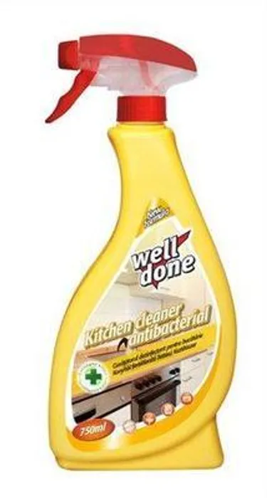 Hauptproduktbild Desinfekční a čistící sprej do kuchyně, 750 ml, WELL DONE