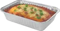 Schale (ALU) eckig 194 x 142 x 55 mm 935ml für Pasta [100 St.]